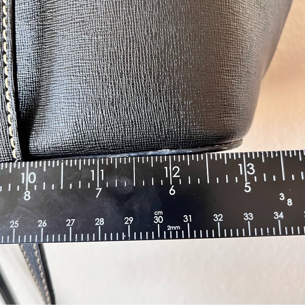 Dooney & Bourke Black Leather Purse - Picture 8 of 12